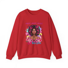 Load image into Gallery viewer, Bohemian Inspirational Sweatshirt, Empowering Gift for Her, Cozy Crewneck for Daily Wear, Spiritual Fashion, Perfect for Any Occasion
