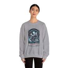Load image into Gallery viewer, Haunted Rails Sweatshirt - Spooky Cozy Crewneck for Halloween, Perfect Gift for Ghost Lovers, Unisex Casual Wear
