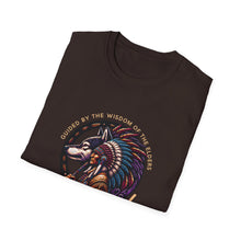 Load image into Gallery viewer, Sacred Adventures Unisex Softstyle T-Shirt, Boho Graphic Tee, Nature Lover Gift, Festival Wear, Tribal Art Shirt, Summer Style
