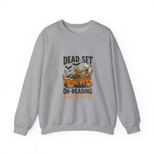 Load image into Gallery viewer, Halloween Reading Sweatshirt | Cozy Unisex Crewneck | Book Lovers Gift, Fall Fashion, Halloween Apparel, Spooky Season Essentials, [...]
