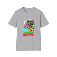 Load image into Gallery viewer, Funny Skull Quotes Unisex Softstyle T-Shirt, Do what makes you Happy, Graphic Tee, Sarcastic Shirt, Gift for Skull Lovers, Halloween Shirt

