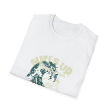 Load image into Gallery viewer, Surf's Up Unisex Softstyle T-Shirt, Beach Vibe Apparel, Summer Wardrobe Essential, Gift for Surfers, Casual Tee
