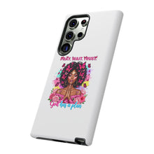 Load image into Gallery viewer, Inspirational Phone Case, Pray Wait Trust God Has a Plan, Spiritual Gift, Motivational Decor, Faith-Based Accessory
