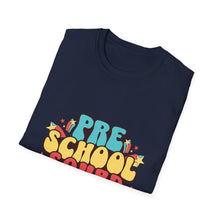 Load image into Gallery viewer, Playful Preschool Squad T-Shirt, Unisex Graphic Tee for Kids, Fun Birthday Gift, Back to School Apparel, Cute Family Outfit
