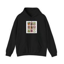 Load image into Gallery viewer, Botanical Collage Hoodie - Cozy Unisex Heavy Blend Sweatshirt, Gifts for Plant Lovers, Nature Lovers, Eco-Friendly Fashion, Unique Artwork
