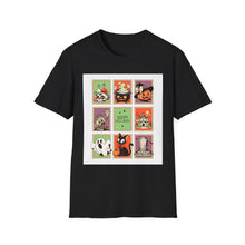Load image into Gallery viewer, Halloween-Themed Unisex Softstyle T-Shirt: Spooky Fun for All Ages, Perfect for Parties, Celebrations, Trick or Treating, and Gifting!
