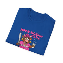Load image into Gallery viewer, Playful Cow-Themed T-Shirt, Moo-D Swingin Mama Print, Unisex Tee, Cute Cow Lover Gift, Funny Animal Graphic Shirt, Farm Livestock Apparel
