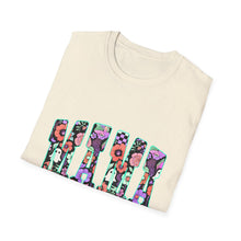 Load image into Gallery viewer, Floral Kindness T-Shirt | Unisex Softstyle Tee, Casual Wear, Gift for Friends, Summer Fashion, Inspirational Shirt
