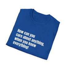 Load image into Gallery viewer, Casual Unisex T-Shirt, Softstyle Tee for Everyday Looks, Perfect Gift for Birthdays, Casual Outings, and Holidays
