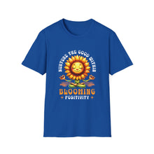 Load image into Gallery viewer, Blooming Sunflower Unisex T-Shirt - Cute, Positive Vibes for Gardening Lovers, Casual Wear, Perfect Gift for Spring Celebrations, [...]

