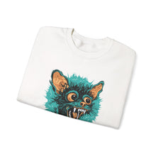 Load image into Gallery viewer, Cozy Halloween Sweatshirt, Beastly Fear Crewneck, Unisex Fall Apparel, Spooky Season Fashion, Halloween Gift Idea
