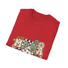 Load image into Gallery viewer, Fall Themed Mama T-Shirt, Halloween Shirt, Unisex Tee, Gift for Mom, Autumn Fashion
