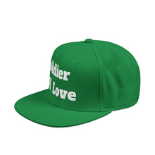 Load image into Gallery viewer, Embroidered Snapback Hat, Funny Quotes Soldier Of Love Cap, Adjustable Baseball Cap, Hip Hop Hat, Streetwear Accessories
