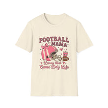 Load image into Gallery viewer, Football Mama Game Day T-Shirt, Football Mom Shirt, Sports Mom Tee, Game Day Apparel, Football Fan Shirt
