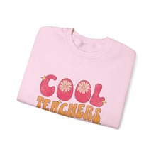 Load image into Gallery viewer, Cool Teachers Club Sweatshirt - Fun Teacher Apparel, Gift for Educators, Teacher Appreciation, School Spirit Wear, Cozy Unisex Crewneck
