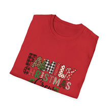 Load image into Gallery viewer, Family Christmas Crew 2025 Unisex T-Shirt, Holiday Apparel, Family Gathering Wear, Christmas Gift, Matching Family Shirts
