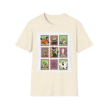 Load image into Gallery viewer, Spooky Halloween T-Shirt for Adults, Unisex Softstyle Tee, Perfect for Halloween Parties, Trick-or-Treat, Costume Wear, Fall Fashion
