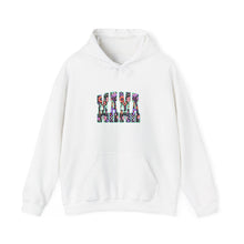 Load image into Gallery viewer, Floral Vibe Unisex Hooded Sweatshirt, Cozy Gift, Layering Essential, Spring Fashion, Comfortable Style
