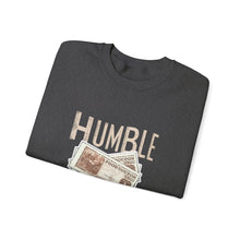 Load image into Gallery viewer, Humble Beginnings Crewneck Sweatshirt, Inspirational Gift, Cozy Casual Wear, Unisex Pullover, Motivational Apparel, Birthday Present
