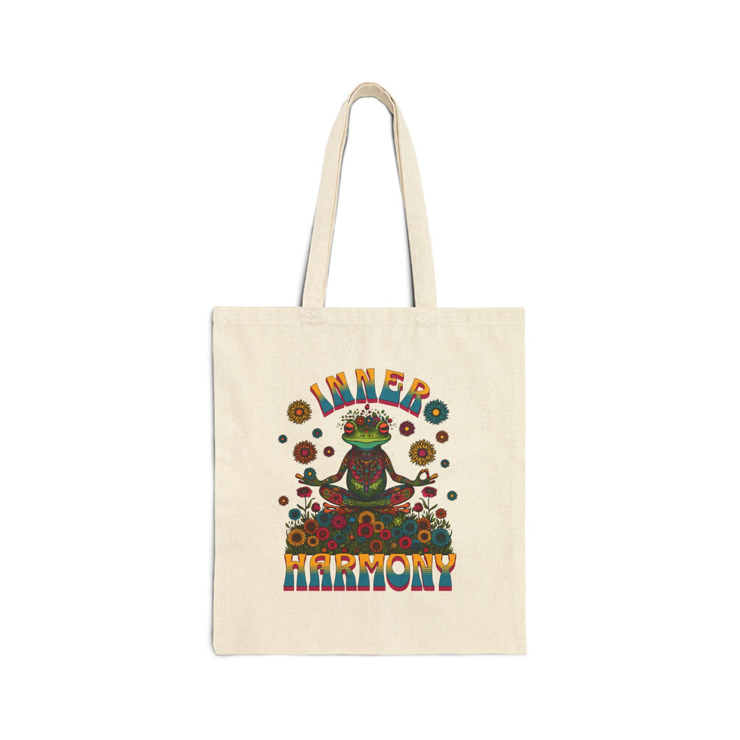 Bohemian Inner Harmony Tote Bag | Eco-Friendly Shopping Bag | Yoga Gift | Festival Tote | Nature Lover Bag | Casual Everyday Use
