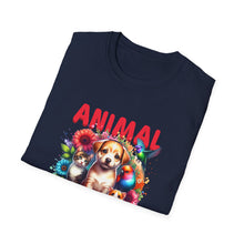 Load image into Gallery viewer, Animal Lovers Unisex T-Shirt | Perfect Gift for Pet Owners, Casual Wear, Animal Rescue Events, Birthdays, and More
