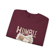 Load image into Gallery viewer, Humble Beginnings Crewneck Sweatshirt, Inspirational Gift, Cozy Casual Wear, Unisex Pullover, Motivational Apparel, Birthday Present
