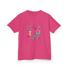 Load image into Gallery viewer, Kids Heavy Cotton™ Tee: Little Miss Smarty, Fun Gift for Little Girls, Back to School Shirt, Birthday Present, Cute Kids Clothing
