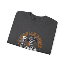 Load image into Gallery viewer, Bavarian Bones Crewneck Sweatshirt, Unisex Sweatshirt, Halloween Apparel, Fall Fashion, Cozy Layering Piece, Gift for Friends
