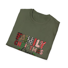 Load image into Gallery viewer, Family Christmas Crew 2025 Unisex T-Shirt, Holiday Apparel, Family Gathering Wear, Christmas Gift, Matching Family Shirts
