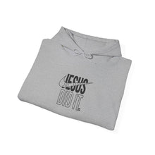 Load image into Gallery viewer, Inspirational Hoodie: Jesus Did It - Unisex Heavy Blend™ Sweatshirt for Faith, Motivation, Gifts, Everyday Wear, Casual Style, [...]
