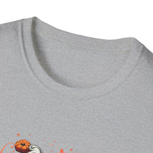 Load image into Gallery viewer, Seasonal Skull Graphic Unisex T-Shirt, Halloween Shirt, Edgy Apparel, Gift for Him/Her, Casual Wear, Trendy Tee
