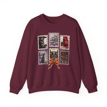 Load image into Gallery viewer, Cozy Book Lover Crewneck Sweatshirt, Literary Gift, Reading Sweatshirt, Cozy Fall Apparel, Perfect for Book Clubs
