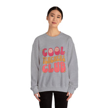 Load image into Gallery viewer, Cool Teachers Club Sweatshirt - Fun Teacher Apparel, Gift for Educators, Teacher Appreciation, School Spirit Wear, Cozy Unisex Crewneck
