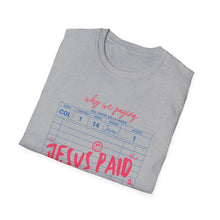 Load image into Gallery viewer, Jesus Paid It All Unisex Softstyle T-Shirt, Christian Tee, Faith-Based Shirt, Inspirational Clothing, Perfect Gift for Believers
