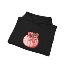 Load image into Gallery viewer, Fall-Themed Hoodie with Pumpkin Design, Cozy Sweatshirt for Autumn, Perfect for Halloween and Thanksgiving, Gift for Him/Her, Unisex [...]
