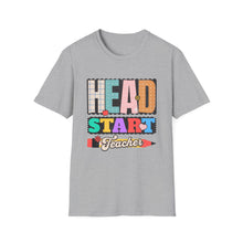 Load image into Gallery viewer, Head Start Teacher T-Shirt, Unisex Softstyle Shirt, Teacher Gift, Back to School T-Shirt, Classroom Outfit, Educational Apparel

