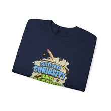 Load image into Gallery viewer, Curiosity Passion Crewneck Sweatshirt - Motivational Gift for Students, Education Inspiration, Cozy Unisex Sweater, Unique Teacher [...]
