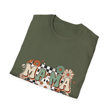 Load image into Gallery viewer, Fall Themed Mama T-Shirt, Halloween Shirt, Unisex Tee, Gift for Mom, Autumn Fashion
