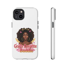 Load image into Gallery viewer, Tough Cases, Phone Case with God's Favorite Baddie, Durable Phone Case, Protective Phone Cover, Unique Cell Phone Case, Fun Phone
