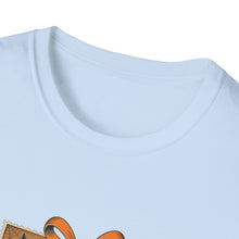 Load image into Gallery viewer, Halloween-Themed Unisex Softstyle T-Shirt, Spooky Graphic Tee, Trick or Treat Shirt, Fall Festival Apparel, Ghostly Vibe Wear
