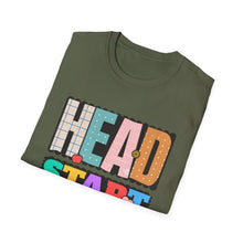 Load image into Gallery viewer, Head Start Teacher T-Shirt, Unisex Softstyle Shirt, Teacher Gift, Back to School T-Shirt, Classroom Outfit, Educational Apparel
