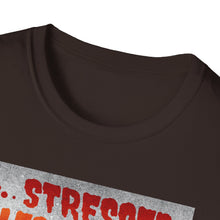 Load image into Gallery viewer, Stressed &amp; Blessed True Crime Obsessed T-Shirt, Graphic Tee for True Crime Lovers, Gift for Stay-at-Home Days, Casual Wear, Gift for Friends
