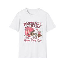 Load image into Gallery viewer, Football Mama Game Day T-Shirt, Football Mom Shirt, Sports Mom Tee, Game Day Apparel, Football Fan Shirt
