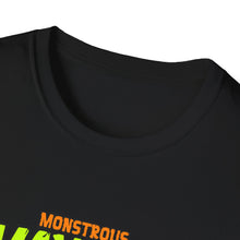 Load image into Gallery viewer, Monstrous Mayhem Unisex Softstyle T-Shirt, Graphic Tee, Halloween Costume, Gift for Gamers, Casual Wear, Fun T-Shirt
