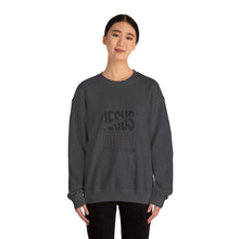 Load image into Gallery viewer, Jesus Did It Sweatshirt | Unisex Heavy Blend Crewneck | Faith Inspired Apparel, Christian Gift, Casual Wear, Motivational Sweater
