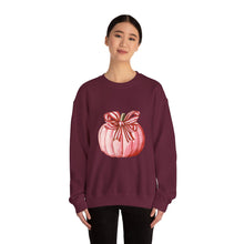 Load image into Gallery viewer, Pumpkin Illustrated Crewneck Sweatshirt for Fall, Cozy Autumn Apparel, Cute Sweatshirt for Thanksgiving, Seasonal Gift, Pumpkin [...]
