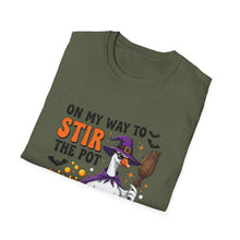 Load image into Gallery viewer, Funny Quote Goose Halloween Unisex Softstyle T-Shirt, Humorous Animal Tee, Halloween Costume Shirt, Halloween Party Apparel
