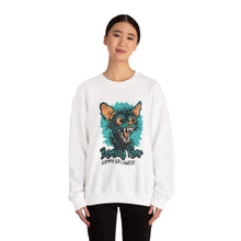 Load image into Gallery viewer, Cozy Halloween Sweatshirt, Beastly Fear Crewneck, Unisex Fall Apparel, Spooky Season Fashion, Halloween Gift Idea
