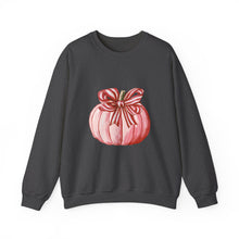 Load image into Gallery viewer, Pumpkin Illustrated Crewneck Sweatshirt for Fall, Cozy Autumn Apparel, Cute Sweatshirt for Thanksgiving, Seasonal Gift, Pumpkin [...]
