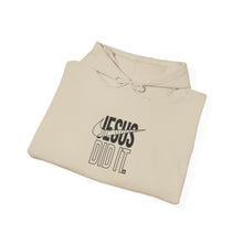 Load image into Gallery viewer, Inspirational Hoodie: Jesus Did It - Unisex Heavy Blend™ Sweatshirt for Faith, Motivation, Gifts, Everyday Wear, Casual Style, [...]
